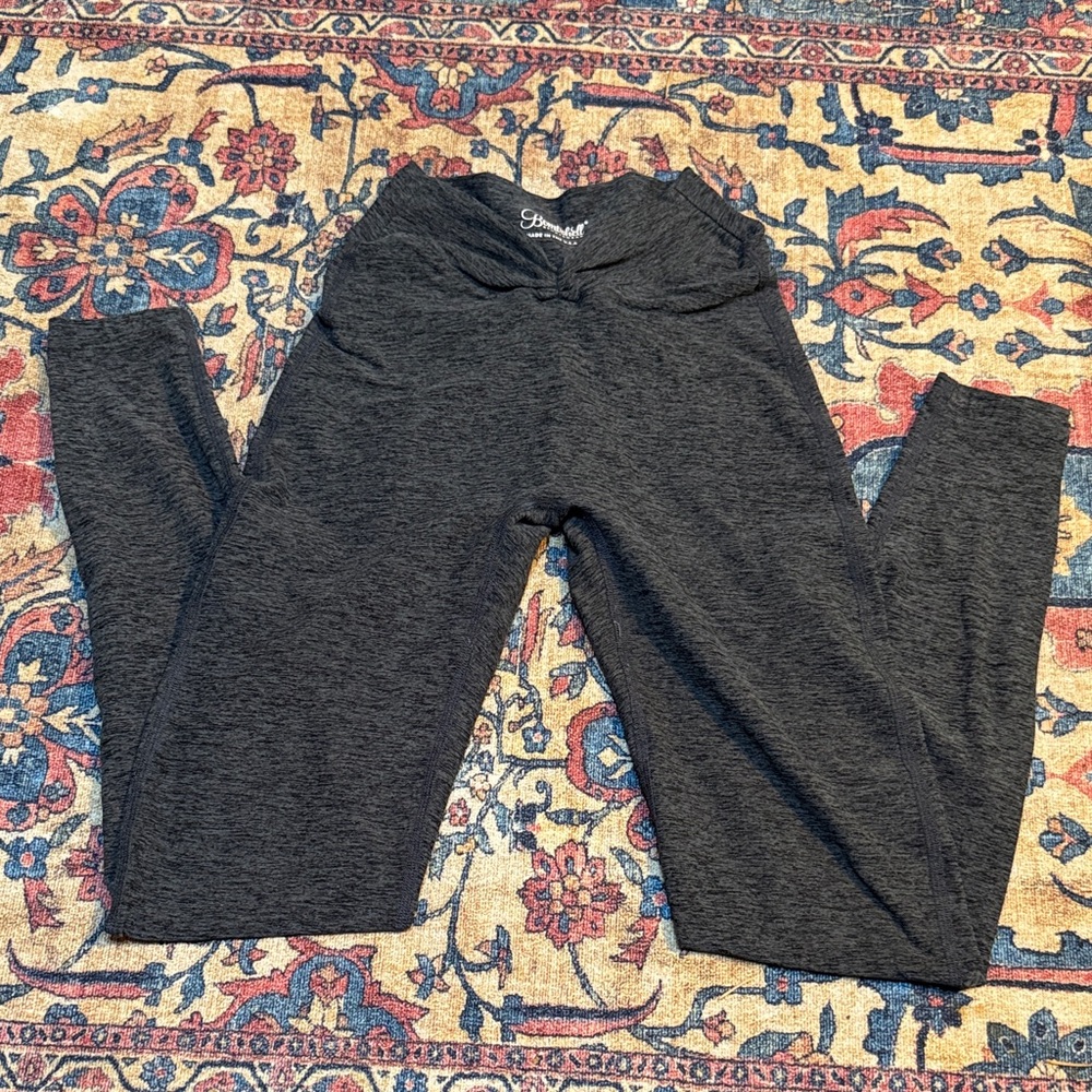 Bombshell Sportswear Dark Gray Heather Leggings